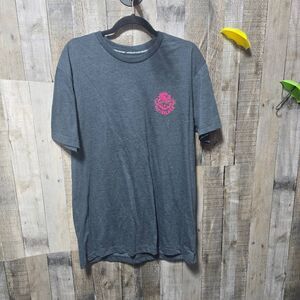 Zero Foxtrot Grey Graphic Death Rider Tee